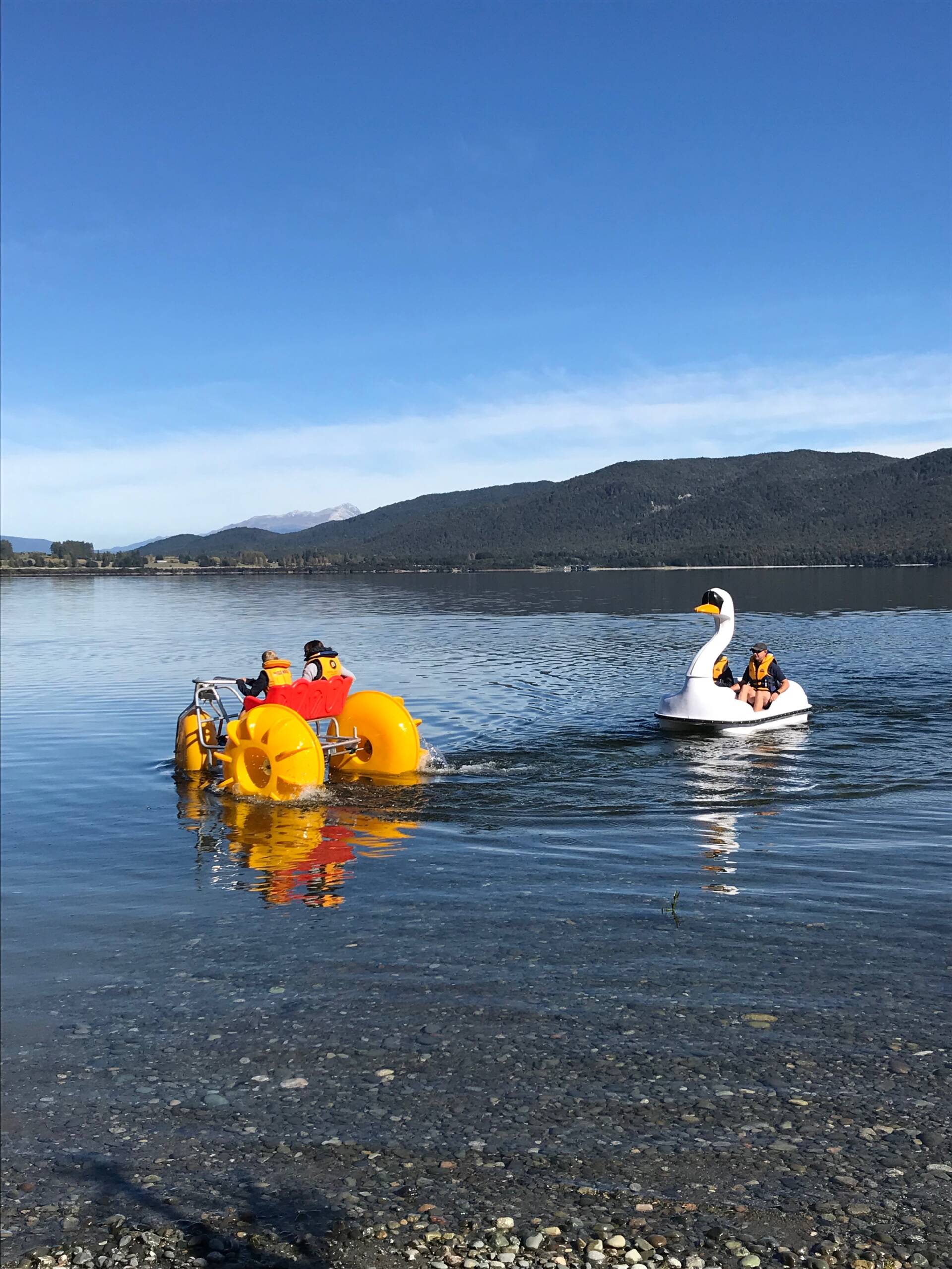 Pedal Boats Funfilled Water Adventures Fiordland Jet